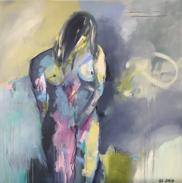 Print of Abstract Expressionism Abstract Paintings by Lee Leonard