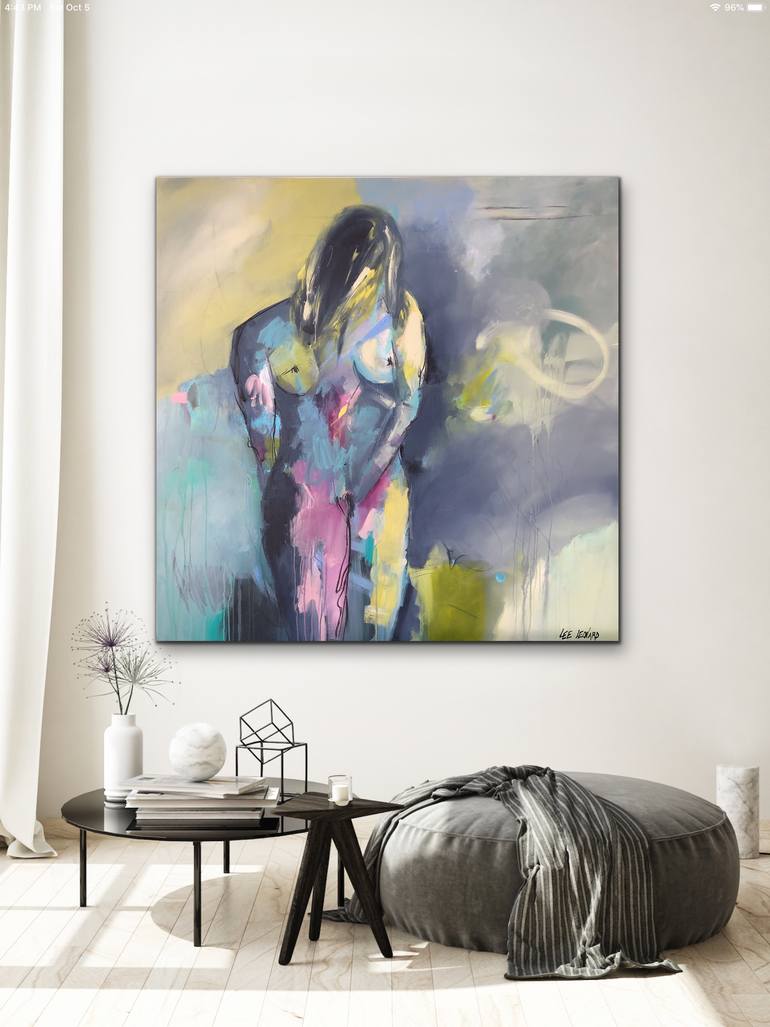Original Abstract Painting by Lee Leonard