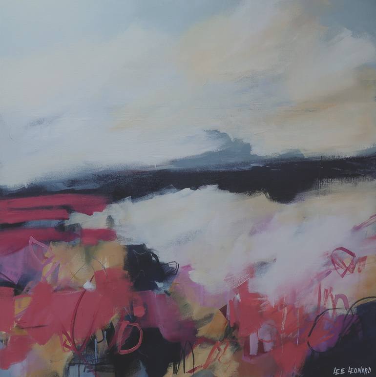 Print of Abstract Expressionism Abstract Paintings by Lee Leonard