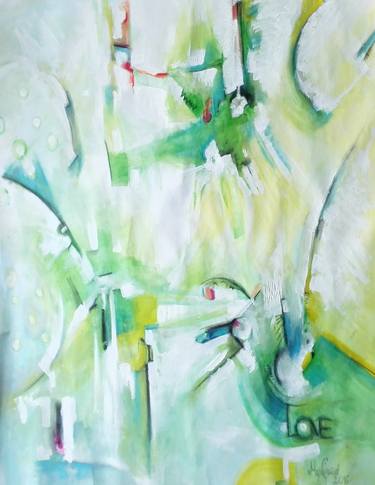 Original Abstract Expressionism Abstract Paintings by Macka Macka