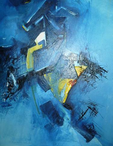 Original Abstract Expressionism Water Paintings by Macka Macka