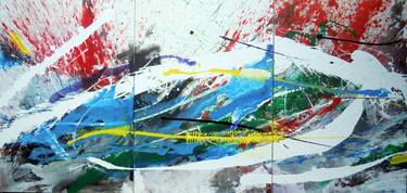 Original Abstract Paintings by Macka Macka