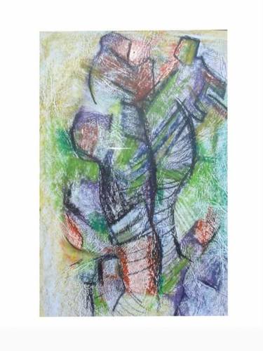 Original Abstract People Drawings by Macka Macka