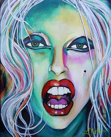 Print of Modern Pop Culture/Celebrity Paintings by Lynne Bolton