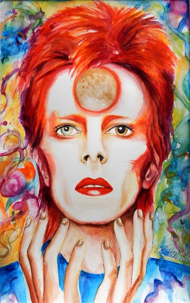 Original Pop Culture/Celebrity Paintings by Lynne Bolton