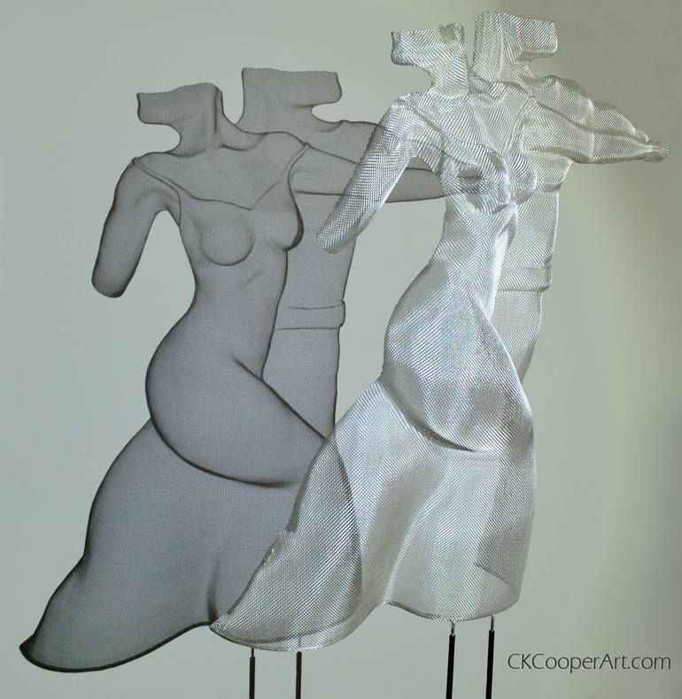 Original Figurative People Sculpture by Ck Cooper