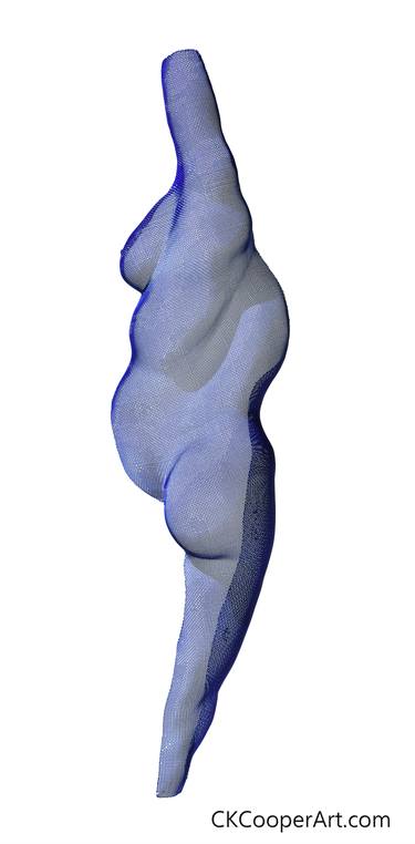 Original Abstract Nude Sculpture by CK Cooper