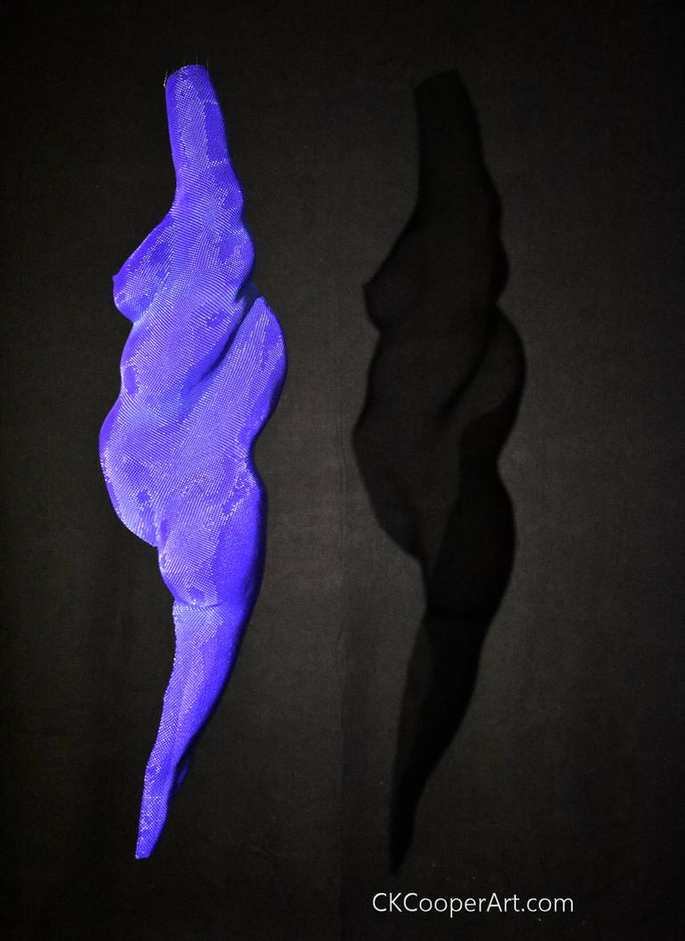 Original Abstract Nude Sculpture by Ck Cooper