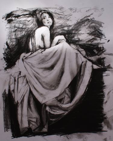 Print of Impressionism Nude Drawings by Kristian Mumford