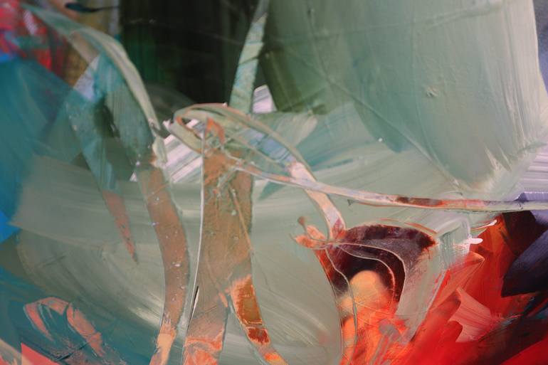 Original Abstract Expressionism Abstract Painting by Abreesha Jones