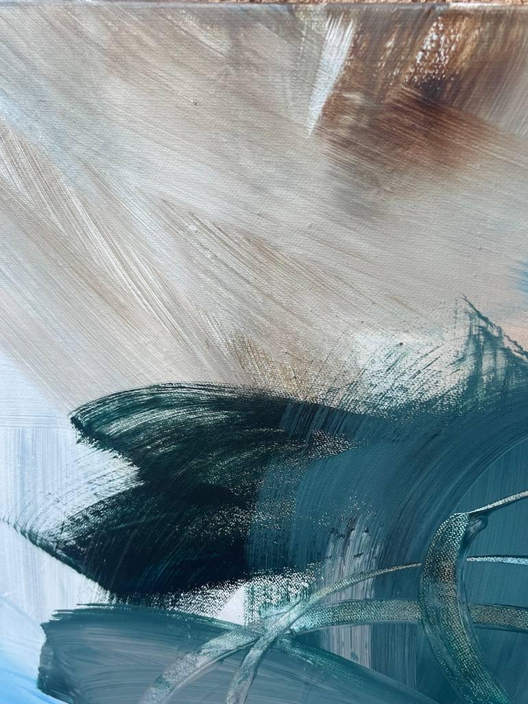 Original Abstract Expressionism Abstract Painting by Abreesha Jones