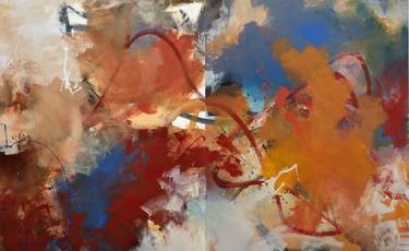 Original Abstract Expressionism Abstract Paintings by Abreesha Jones