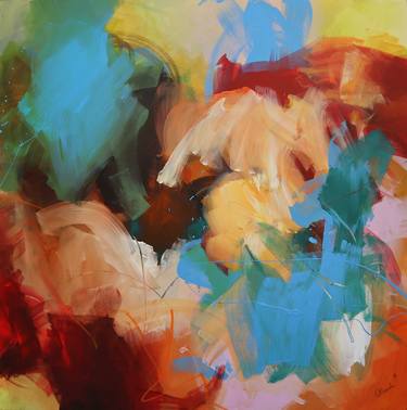 Original Abstract Expressionism Abstract Paintings by Abreesha Jones
