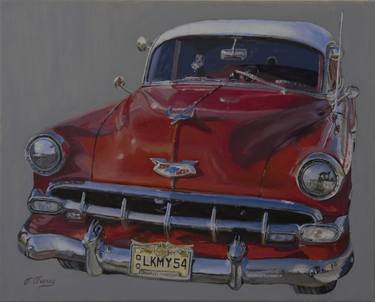 Print of Automobile Paintings by Tom Furey