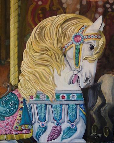 Original Fine Art Horse Paintings by Tom Furey