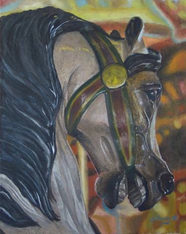 Print of Fine Art Horse Paintings by Tom Furey