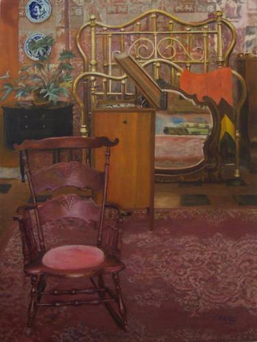 Original Fine Art Interiors Paintings by Tom Furey