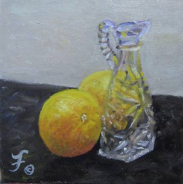 Two Oranges and Cut Glass thumb