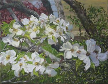 Original Fine Art Floral Paintings by Tom Furey