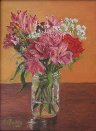 Original Floral Paintings by Tom Furey