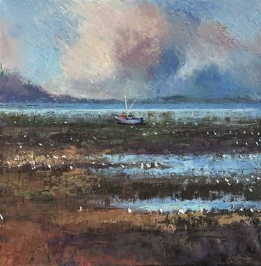 Original Impressionism Seascape Paintings by Ling Strube