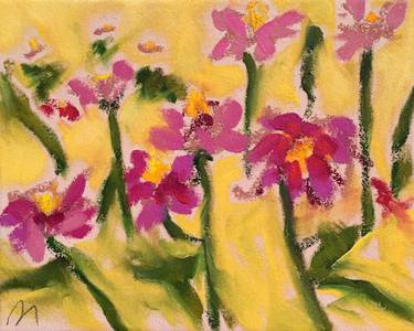 Original Impressionism Floral Paintings by Tammy Silbermann