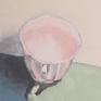 Oil on 1/4" Gessoed Hardboard Panel, 8" x  8"

Vintage tea cup from my collection, painted from life. 

Unframed, a floating frame is recommended. 

Will be shipped flat, in a cello bag, well cushioned in a cardboard box, with insurance and tracking.