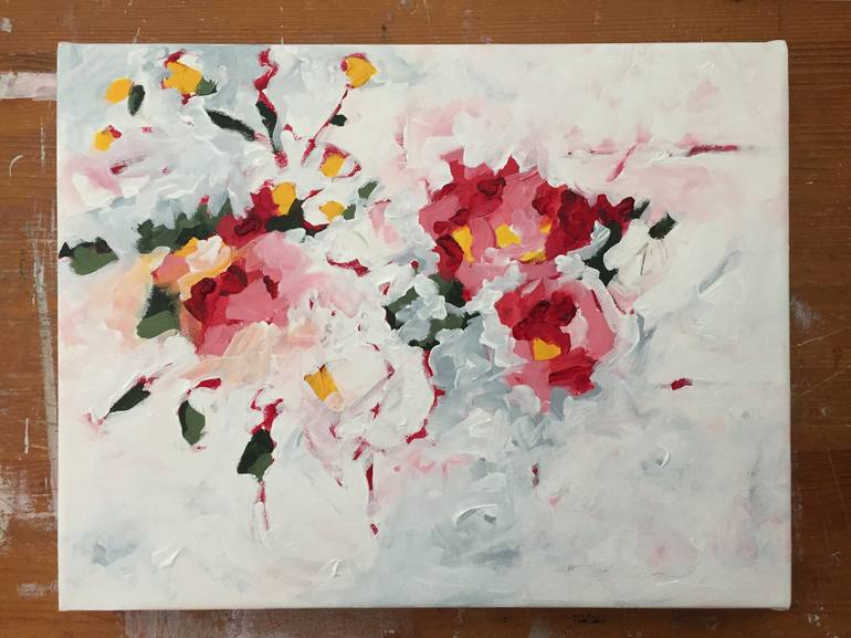 Original Impressionism Abstract Painting by Tammy Silbermann