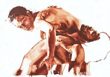 Original Figurative People Paintings by Patrick Earl Hammie