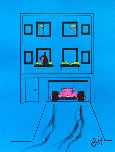 Original Contemporary Car Drawing by Ken Pursley