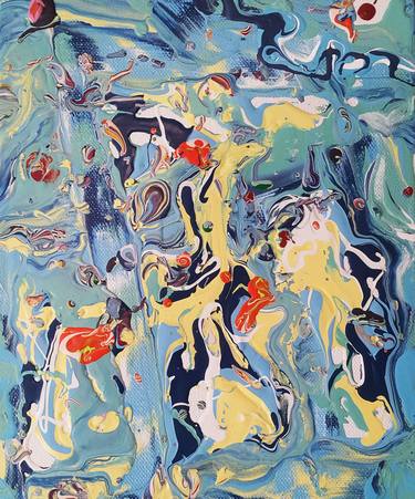 Original Abstract Expressionism Abstract Paintings by Scott de Latour