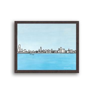 Chicago Skyline from Lake Michigan thumb