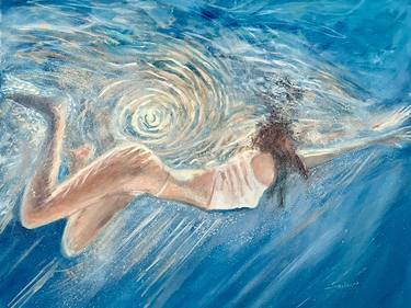 Print of Water Paintings by Angie Sinclair