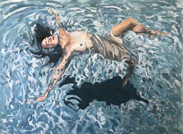 Original Figurative Nude Paintings by Angie Sinclair