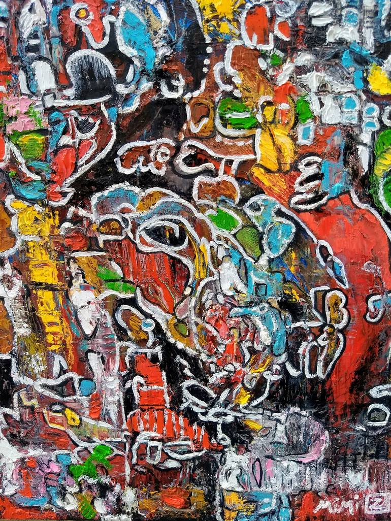 Love Poem II Painting by Mimi Zaphiratos Saatchi Art