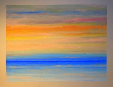 Print of Abstract Expressionism Beach Paintings by Leynes Sabatino