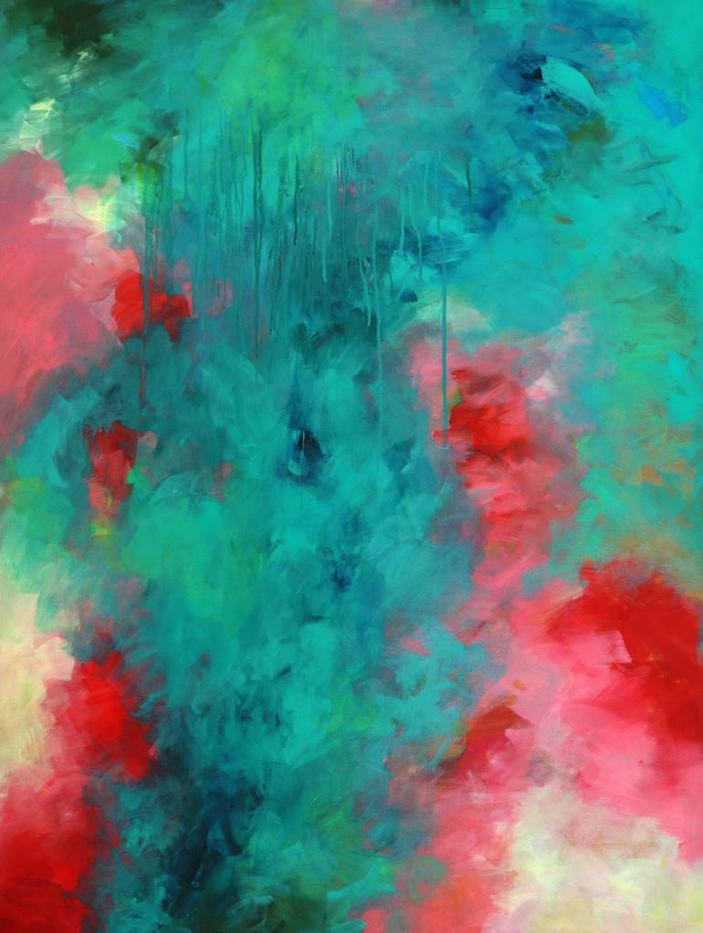 The Flow of Life Painting by Upasana Kedia | Saatchi Art