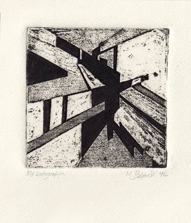 Original Abstract Printmaking by Marijana Buljovčić