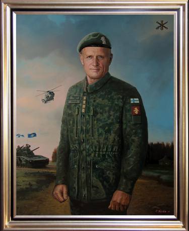 Original Men Painting by Tony Mäkinen