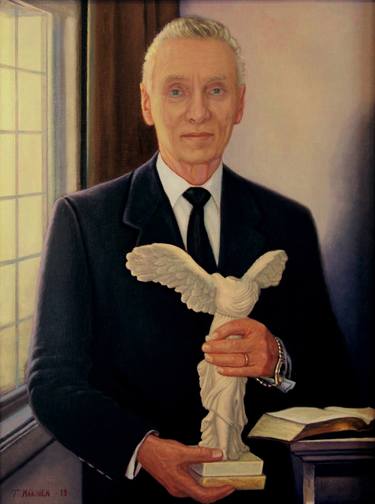 Original Portrait Painting by Tony Mäkinen