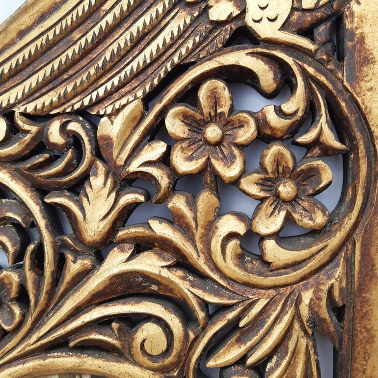 Original Folk Religion Sculpture by Despo Perifanopoulou