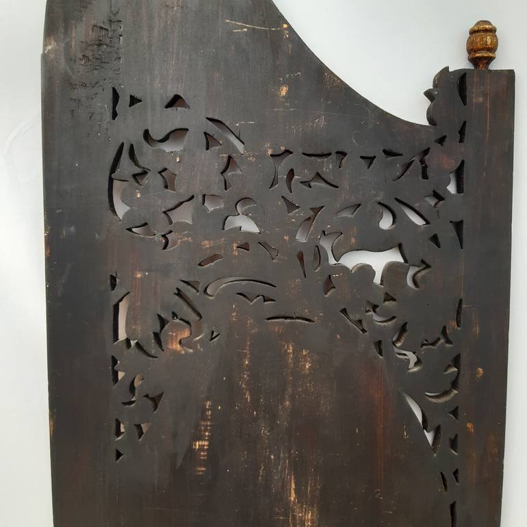 Original Folk Religion Sculpture by Despo Perifanopoulou