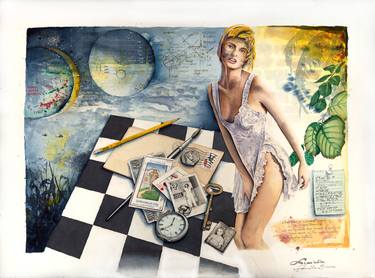 Print of Expressionism Fantasy Paintings by Lance Von Prum
