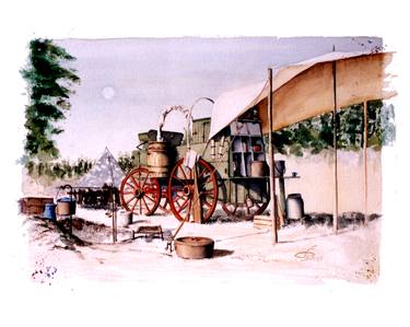 Print of Fine Art Rural life Paintings by Lance Von Prum