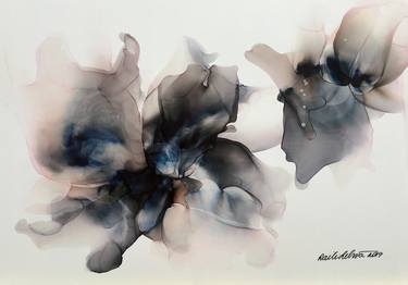 Print of Abstract Floral Paintings by Raili Lehvä