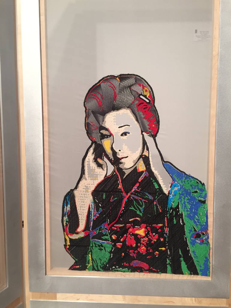 Original Art Deco People Sculpture by Blair Martin Cahill