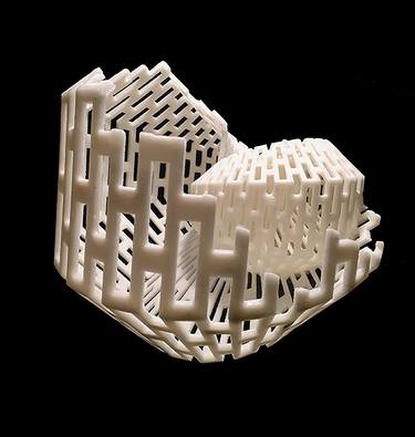 Original Abstract Geometric Sculpture by Blair Martin Cahill