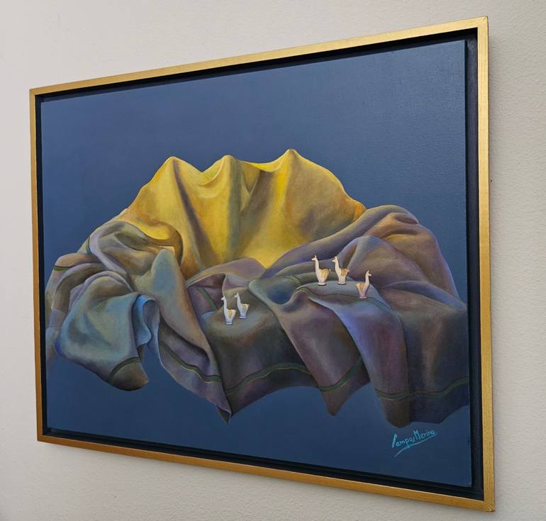 Original Contemporary Landscape Painting by Cecilia Campos