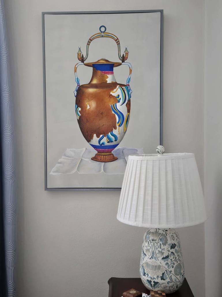 Original Figurative Still Life Painting by Cecilia Campos