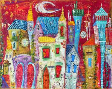 Print of Architecture Paintings by Tatyana Murova